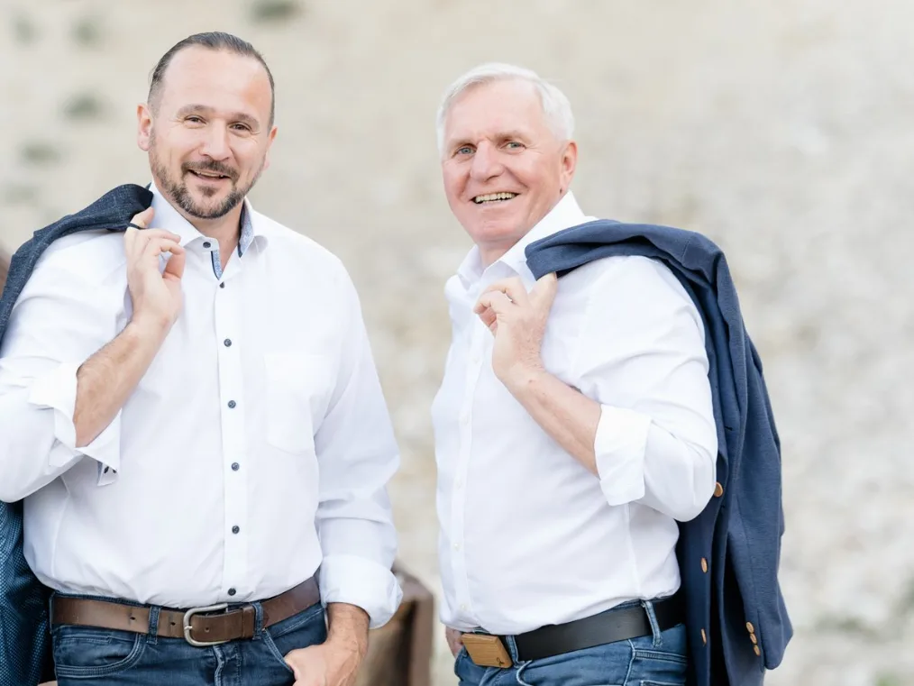 Christian Riel und Josef Egger-Richter