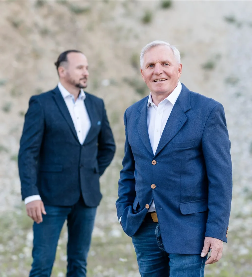 Josef Egger-Richter und Christian Riel